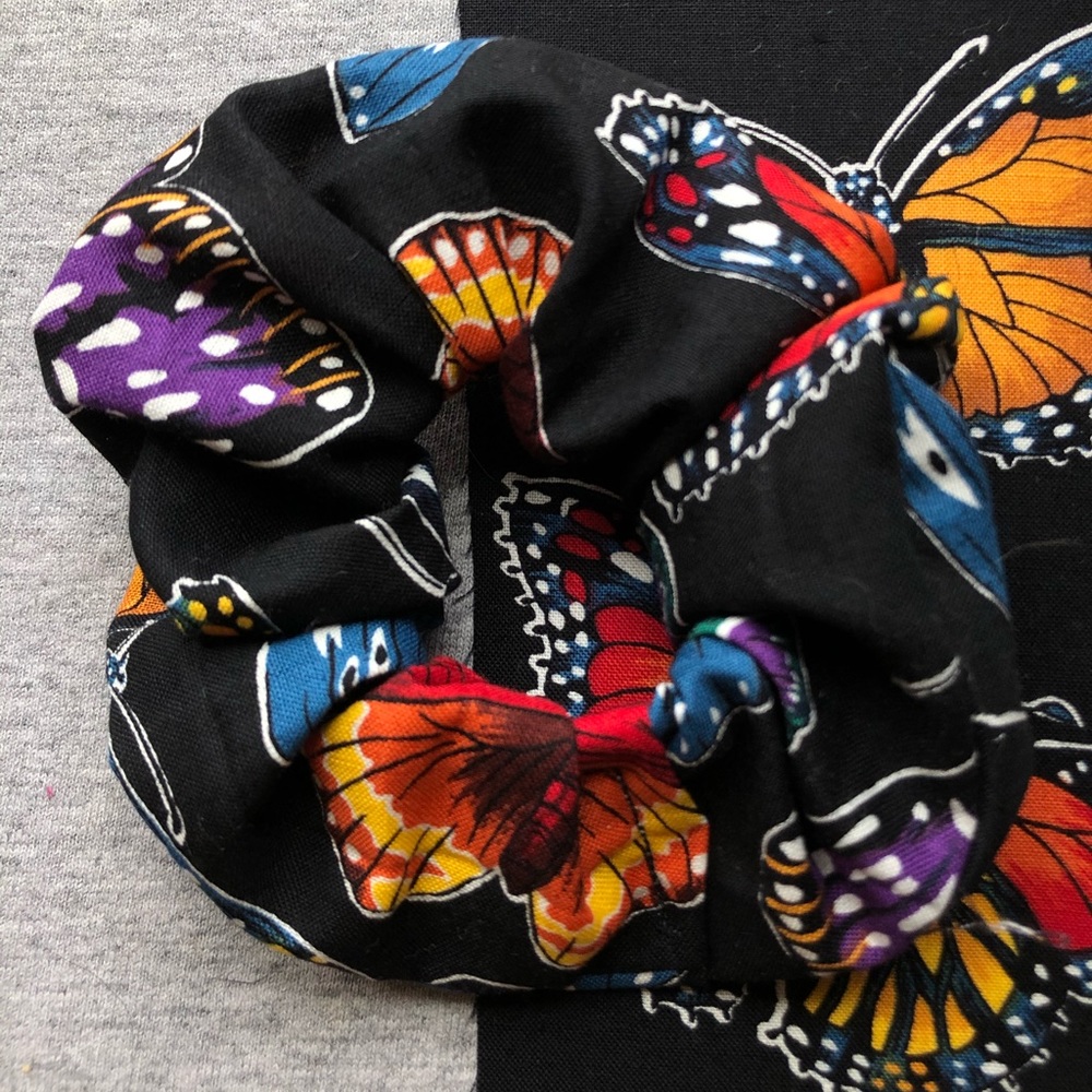 Butterfly Handmade Scrunchies